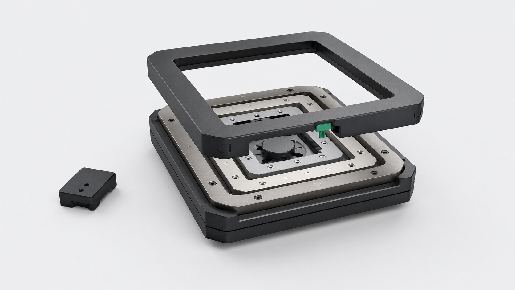 A new outer frame fitted around the connected RTHMN range system