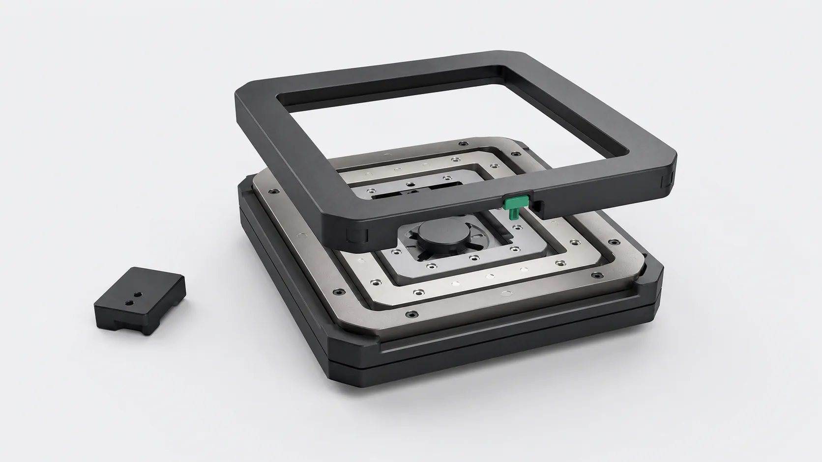 A new outer frame fitted around the connected RTHMN range system